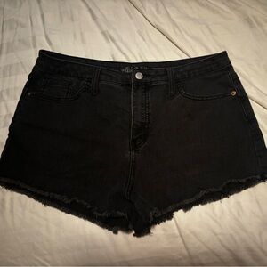 Wild Fable Black Jean Shorts